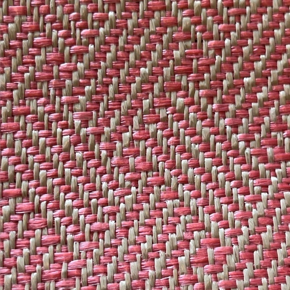 Cappelli Straworld Handbag Coral Jeweled Handles Summer Handbag - Picture 2 of 11